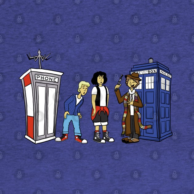 Bill & Ted & Who by wyoskate